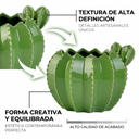 Maceta Decorativa de Cerámica Cactus