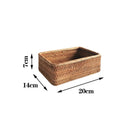 Pack 3 Cestas Decorativas de Mimbre Tailandia