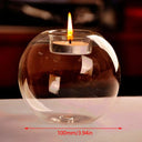 Portavelas Suecia de Cristal