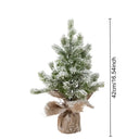 Árbol Flocado 30/ 42/ 55cm